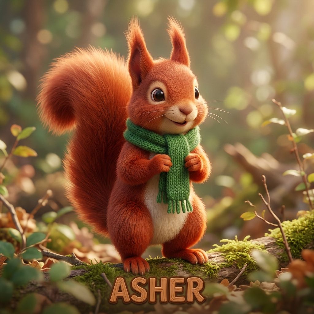 Asher the Squirrel